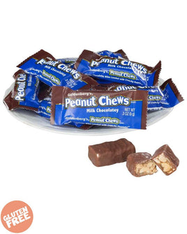 Goldenberg's Peanut Chew Milk Chocolate Mini Bars American Loose Candy