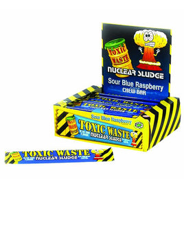 Toxic Waste Blue Raspberry Chew Bars Pack of 5