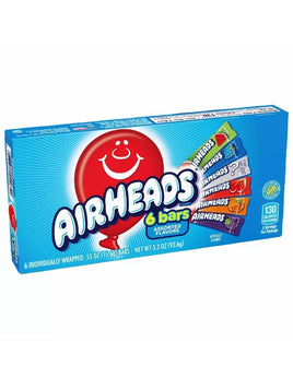 Airheads 6 Bars 94g Theatre Box American Candy