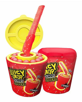 Bazooka Juicy Drop Gummy Strawberry Dipperz 96g