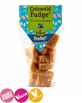 Cotswold Fudge Co. Vegan Seasalt Fudge 150g