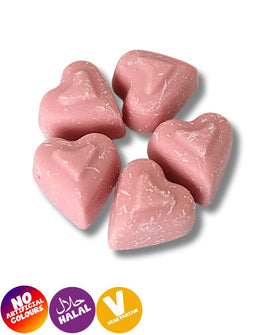 Strawberry Chocolate Hearts Loose Sweets