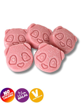 Strawberry Flavour Chocolate Pink Panda Loose Sweets