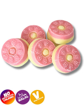 Strawberry & Vanilla Chocolate Pink Pies Loose Sweets