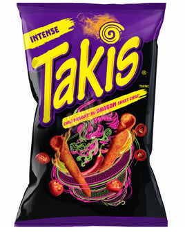 Takis Dragon Sweet Chilli Rolled Tortilla Chips 90g Canadian