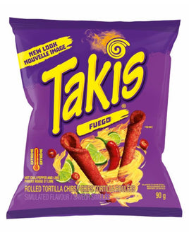 Takis Fuego 90g Tortilla Chips Canadian