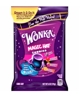 Wonka Magic Hat Gummies 170g American Candy