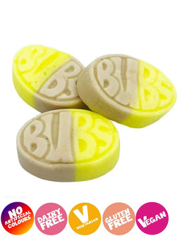 BUBS Banana Mini Ovals Loose Foam Sweets