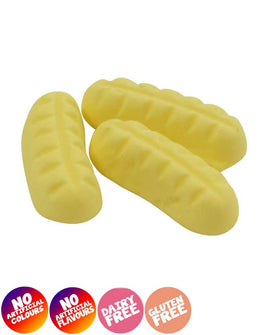 Barratt Mini Foam Bananas Loose Sweets