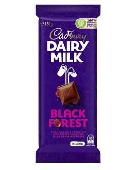 Cadbury Dairy Milk Black Forest Bar Australian Import