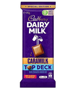 Cadbury Dairy Milk Caramilk Top Deck 175g Australian Import