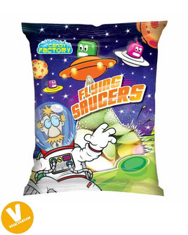 Crazy Candy Factory Sherbet Flying Saucers Bags 47g