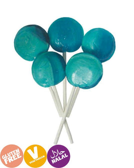 Dobsons Blue Raspberry Mega Lollies Pack of 5