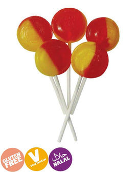 Dobsons Rhubarb & Custard Mega Lollies Pack of 5