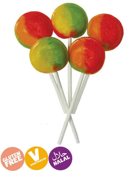 Dobsons Tropical Fruit Mega Lollies Pack of 5