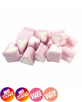 Kingsway Mallow Hearts Loose Sweets