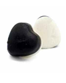 Ravazzi Black Liquorice Gummy Heart Loose Sweets