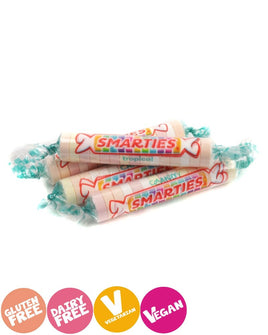 Smarties Tropical Candy Rolls American Loose Sweets 100g