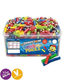 Sweetzone Rainbow Pencils Loose Sweets