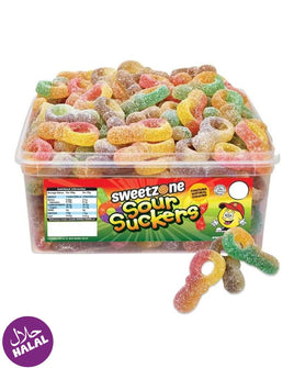 Sweetzone Sour Suckers Loose Sweets